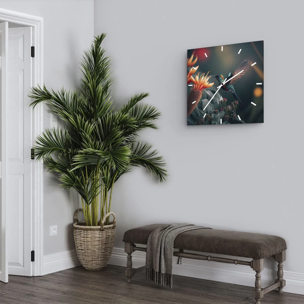 Falióra, Óra - Egy igazán színes élet - 40x40 cm