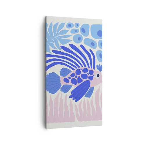 Vászonkép - Elemében - 45x80 cm