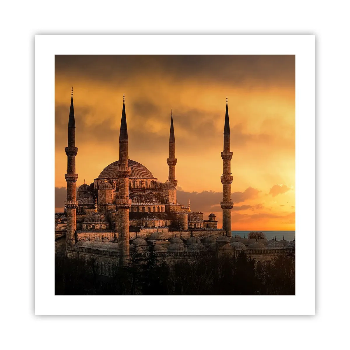 Poszter - Isten hatalmas - 50x50 cm