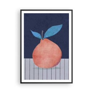 Poszter fehér keretben - Domborúság és sík - 70x100 cm