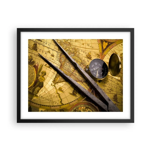 Poszter fehér keretben - Hol vannak ezek a kincsek? - 50x40 cm