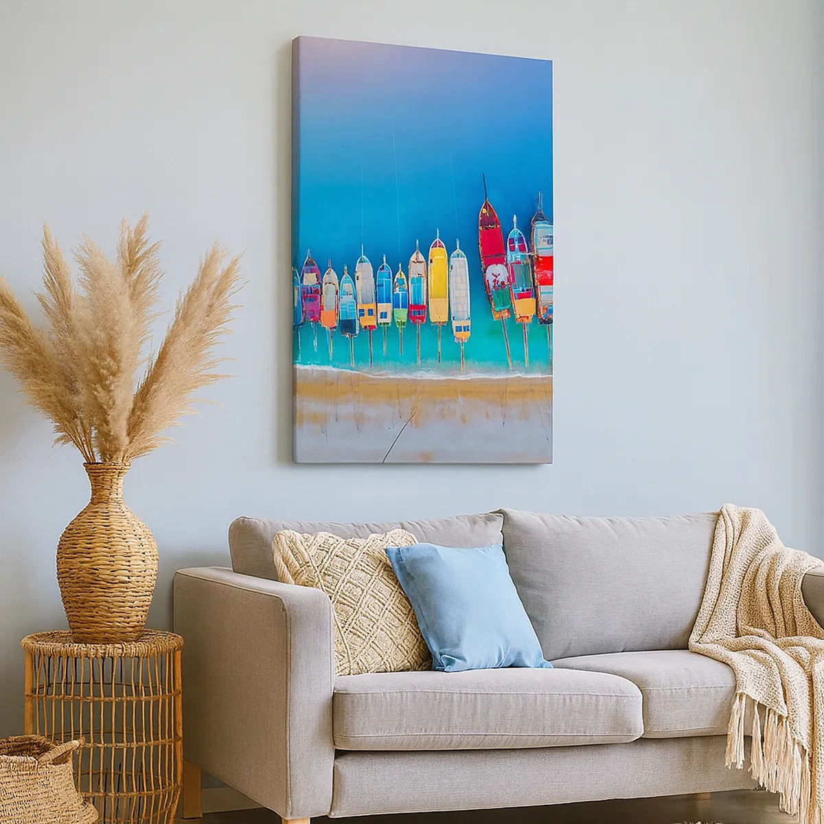 Vászonkép - Madártávlatból - 50x70 cm