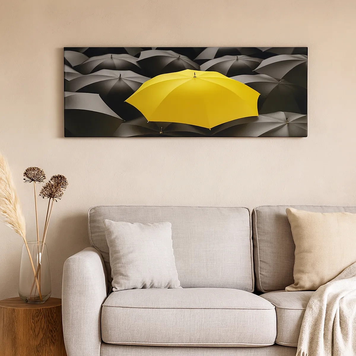 Vászonkép - Viszlát bánat - 30x30 cm