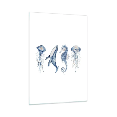 Üveg kép - Tengeri csodák - 50x70 cm