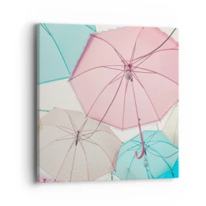 Vászonkép - Néha napsütés, néha eső - 40x40 cm