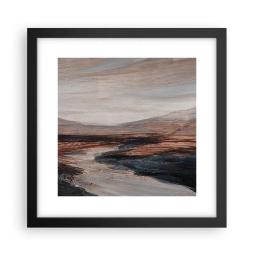 Poszter fehér keretben - Békés völgy - 30x30 cm