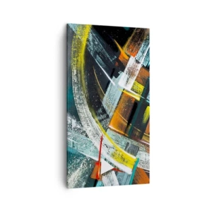 Vászonkép - A mozgás energiája - 45x80 cm