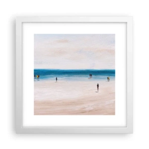 Poszter fekete keretben - Természetes igény - 30x30 cm