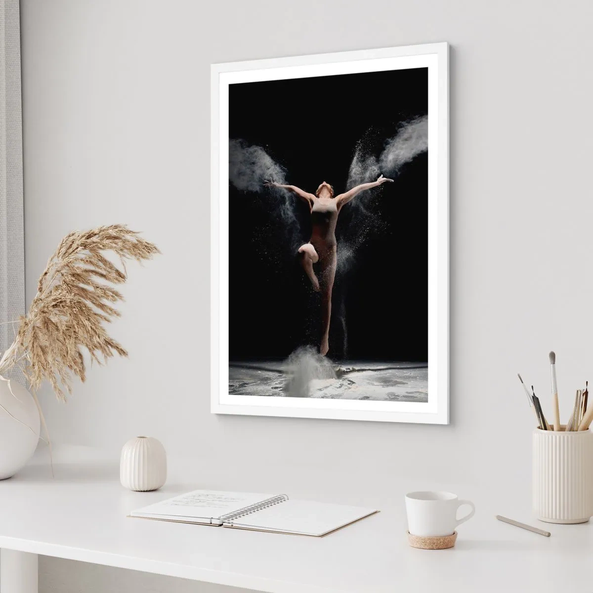 Poszter fekete keretben - Elfek léteznek - 70x100 cm