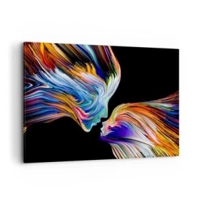 Vászonkép - Az energia és a fény fúziója - 120x80 cm