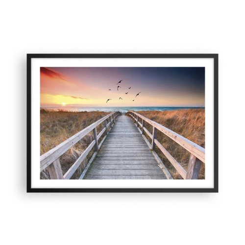 Poszter fehér keretben - Repülési tér - 70x50 cm