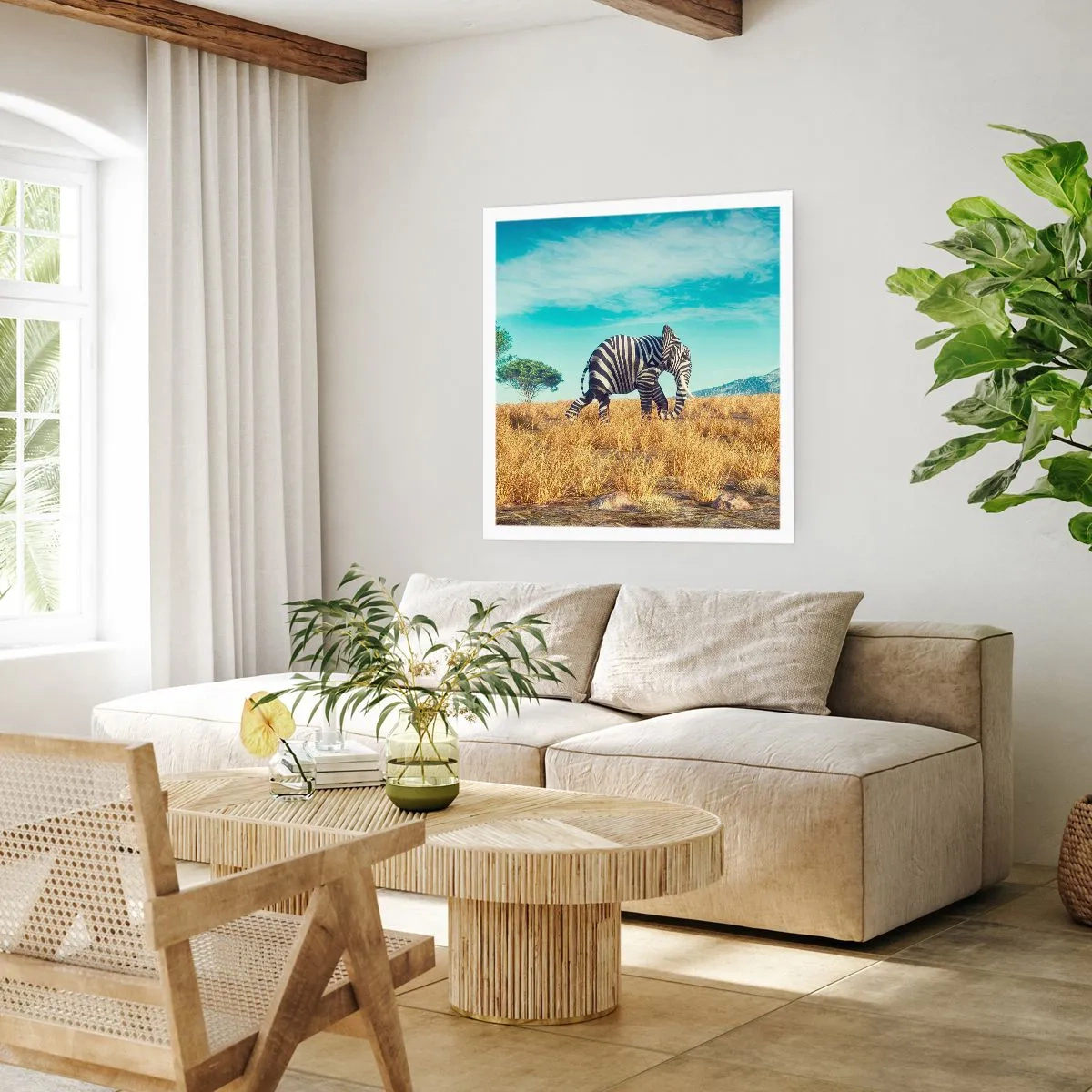 Poszter - A szürke már nem menő - 60x60 cm