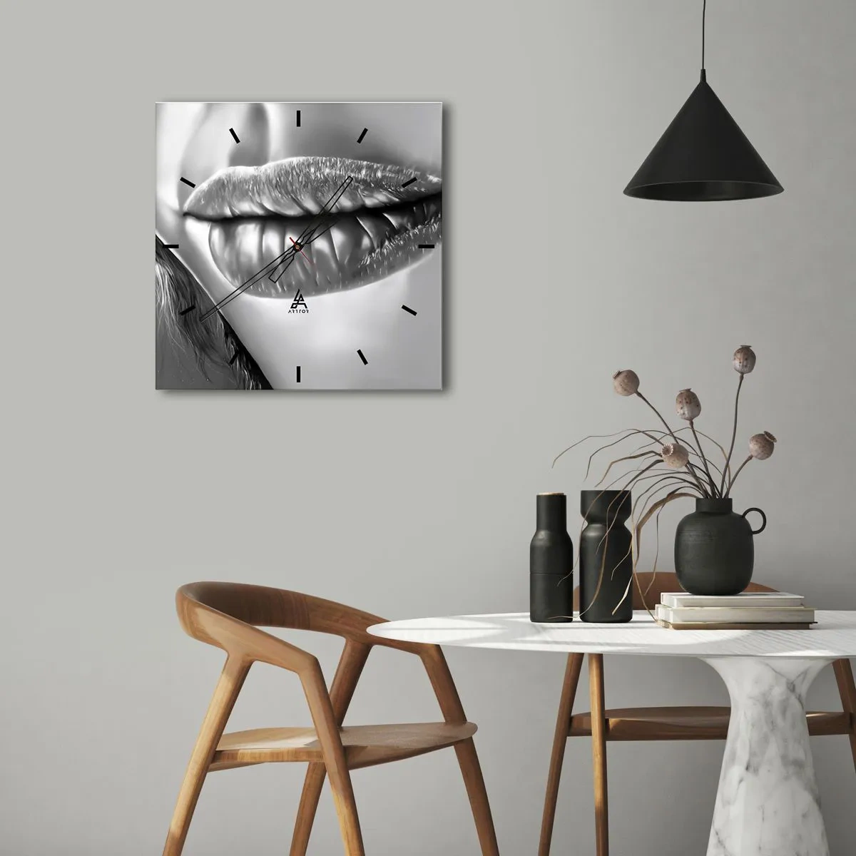 Falióra, Óra - Tudom, mire gondolsz… - 30x30 cm