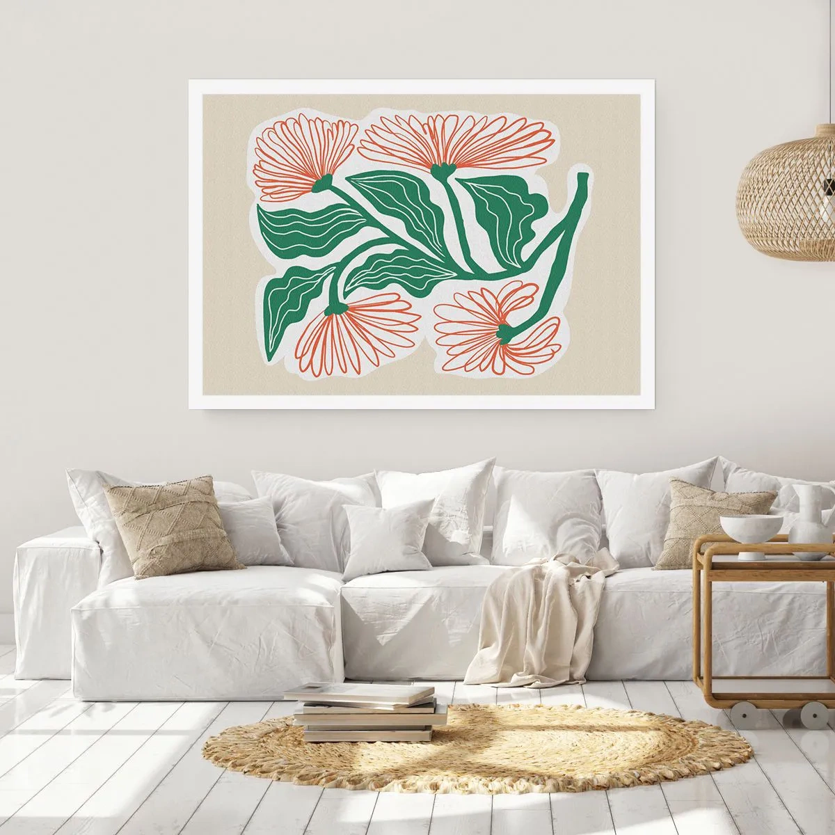 Poszter - Népi és modern - 100x70 cm