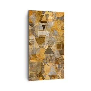 Vászonkép - Formában a világ - 45x80 cm