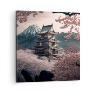 Vászonkép - A cseresznyevirágzás országa - 60x60 cm