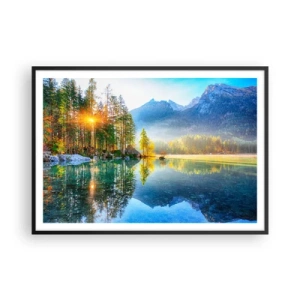 Poszter fehér keretben - Fenség és édesség - 100x70 cm
