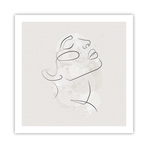 Poszter - Egy álom körvonala - 60x60 cm