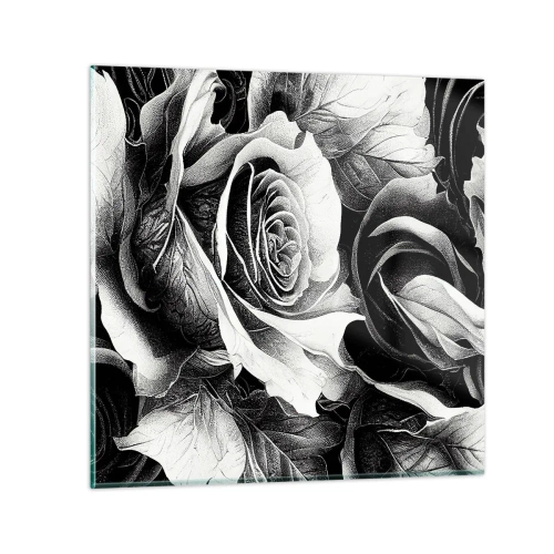 Üveg kép - Mindig a királynő - 30x30 cm