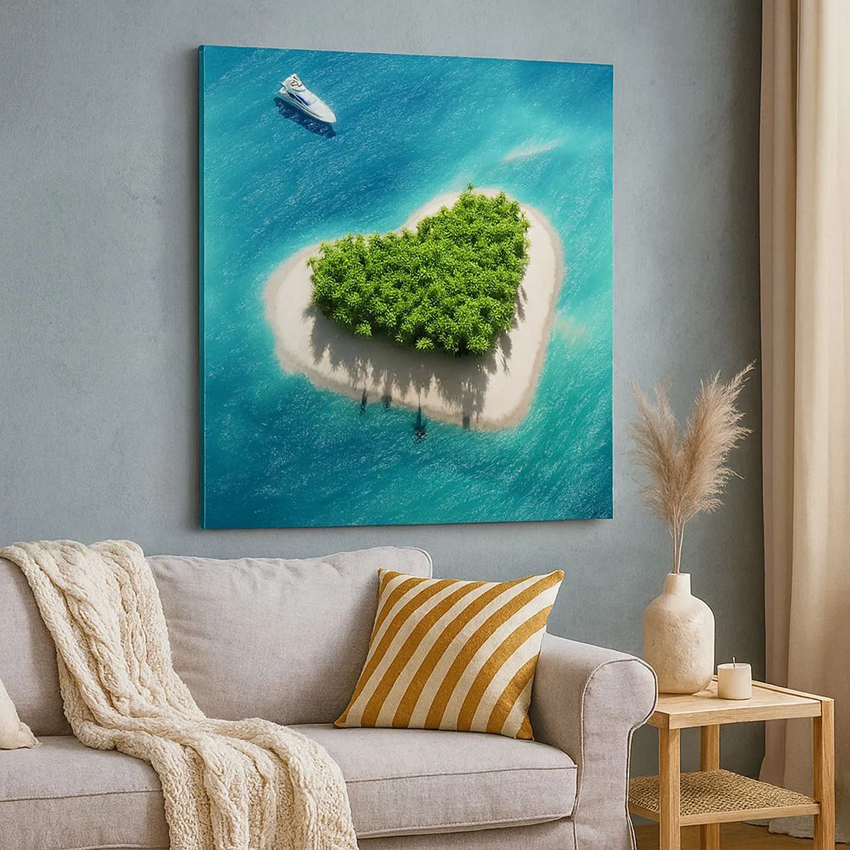 Vászonkép - Szeretem a nyarat - 30x30 cm