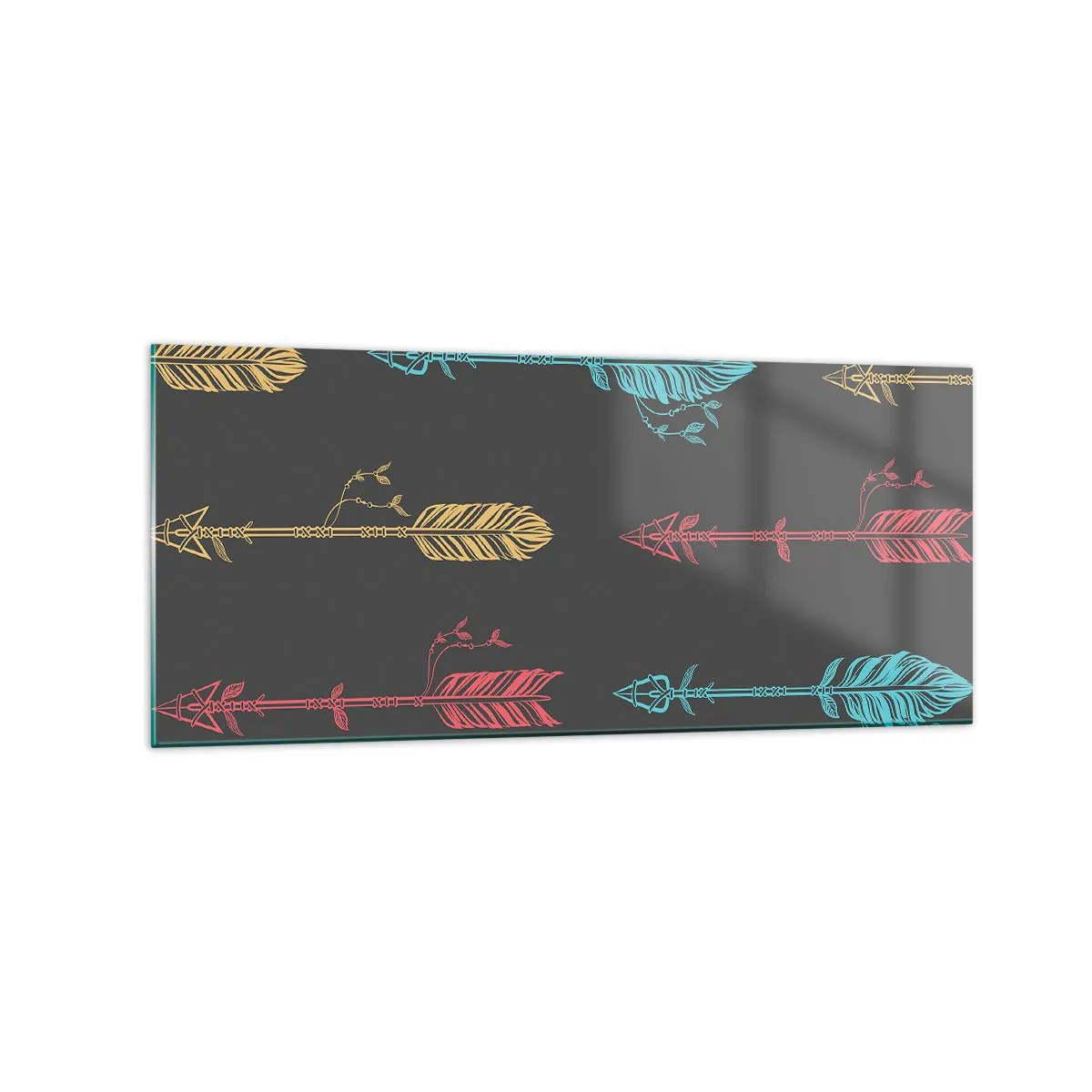 Üveg kép - Rendben - 120x50 cm