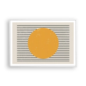 Poszter fekete keretben - Az egyszerűség ereje - 100x70 cm