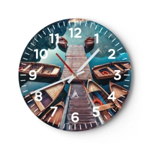 Falióra, Óra - A kikötőben várok - 30x30 cm