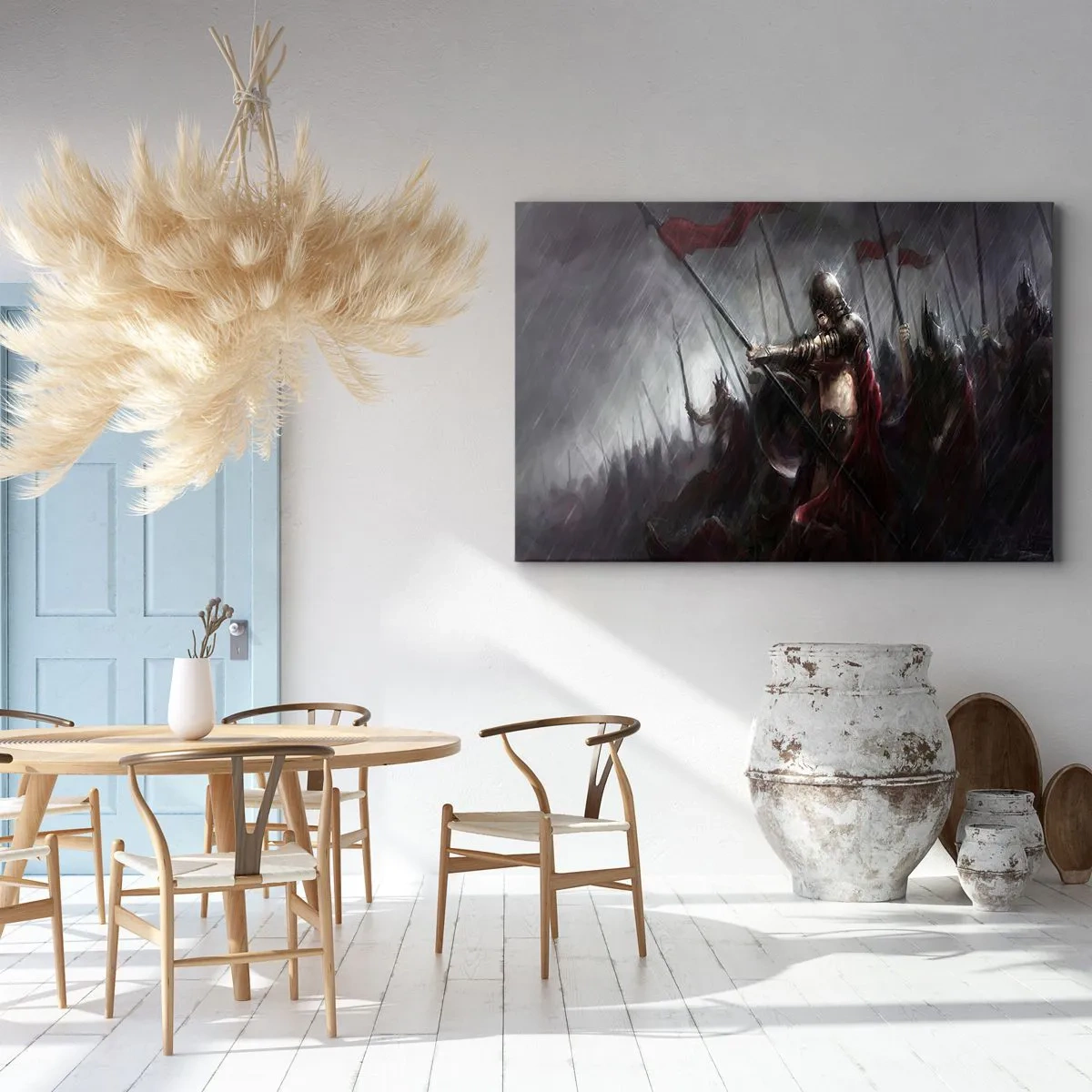 Vászonkép - Járókelő, mondd el a Spartának... - 120x80 cm