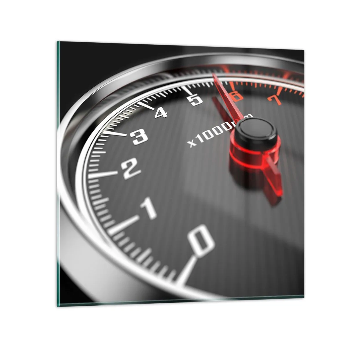 Üveg kép - Padlógáz - 50x50 cm