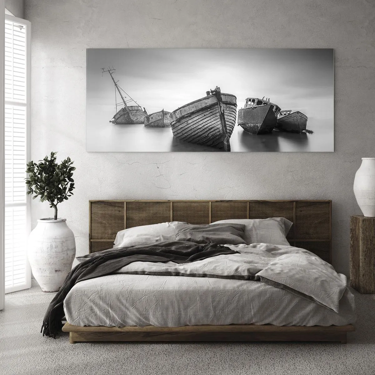 Üveg kép - Csak emlékek... - 120x50 cm
