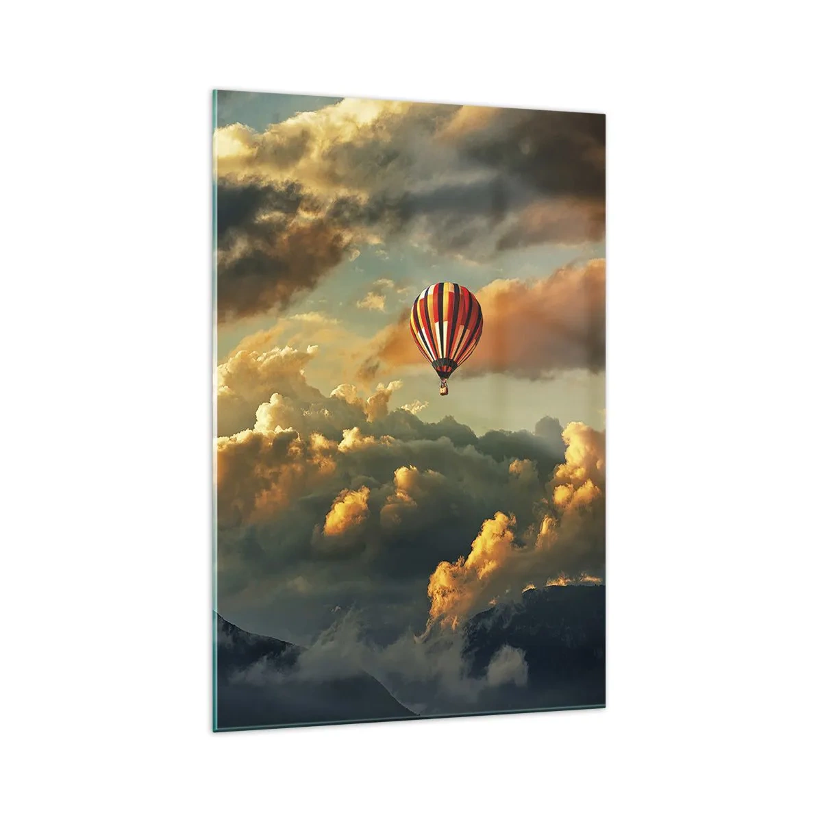 Üveg kép - Azért repülök, mert akarok - 70x100 cm