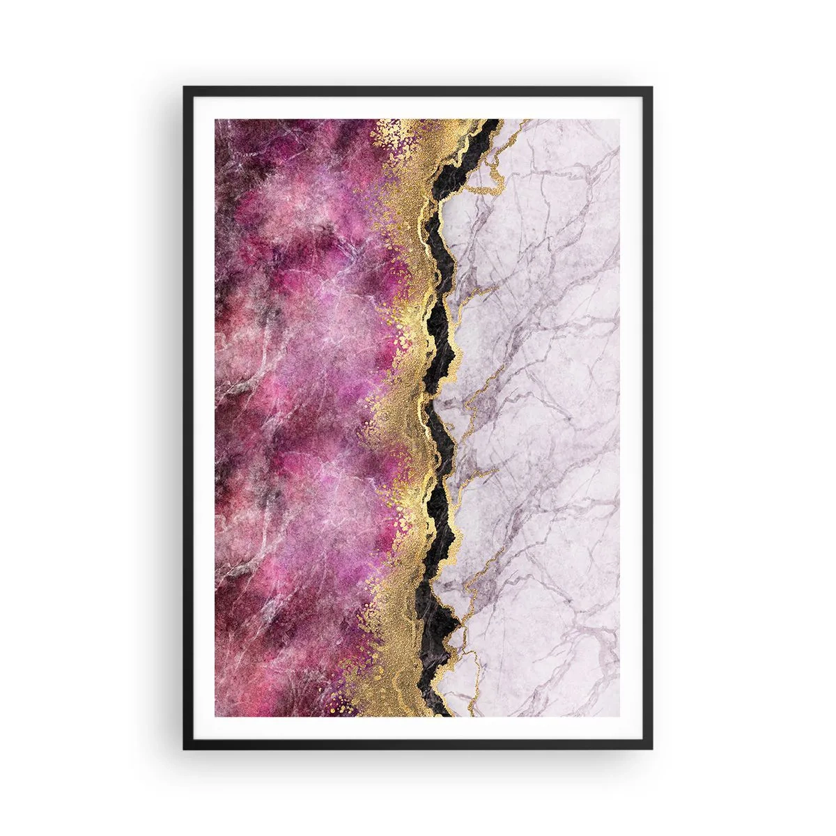 Poszter fehér keretben - A határon - 70x100 cm