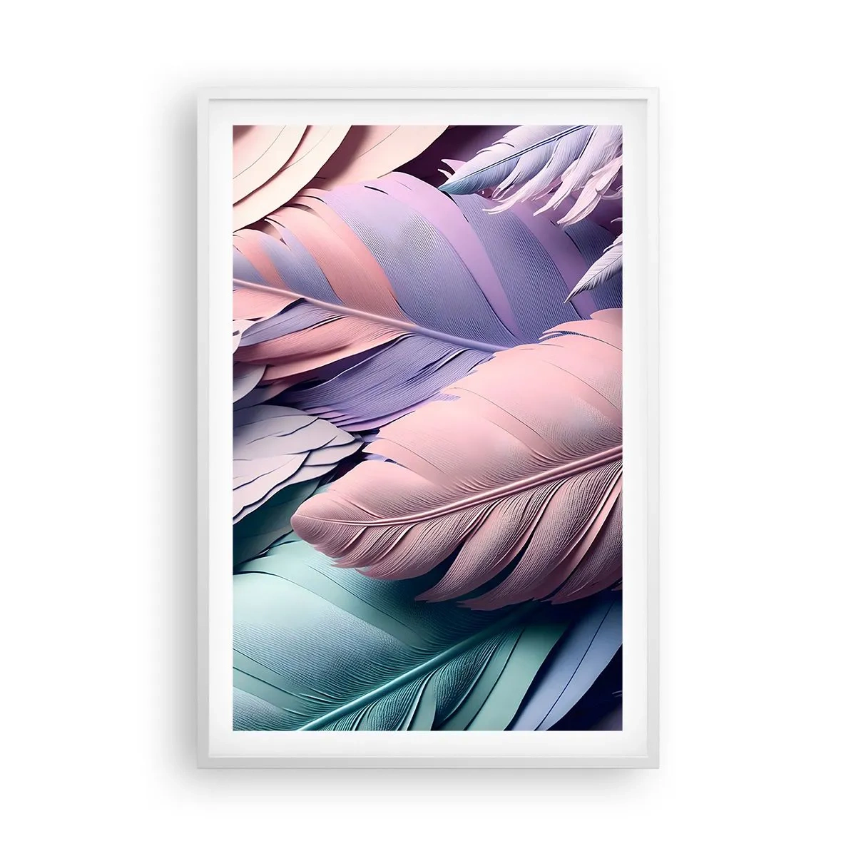 Poszter fekete keretben - Madár sikk - 61x91 cm