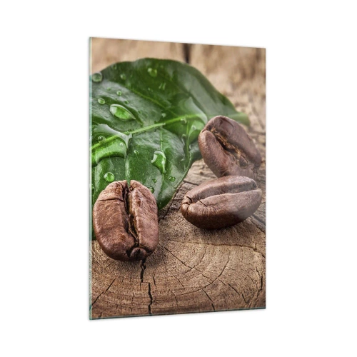 Üveg kép - A legigazibb és fekete - 50x70 cm