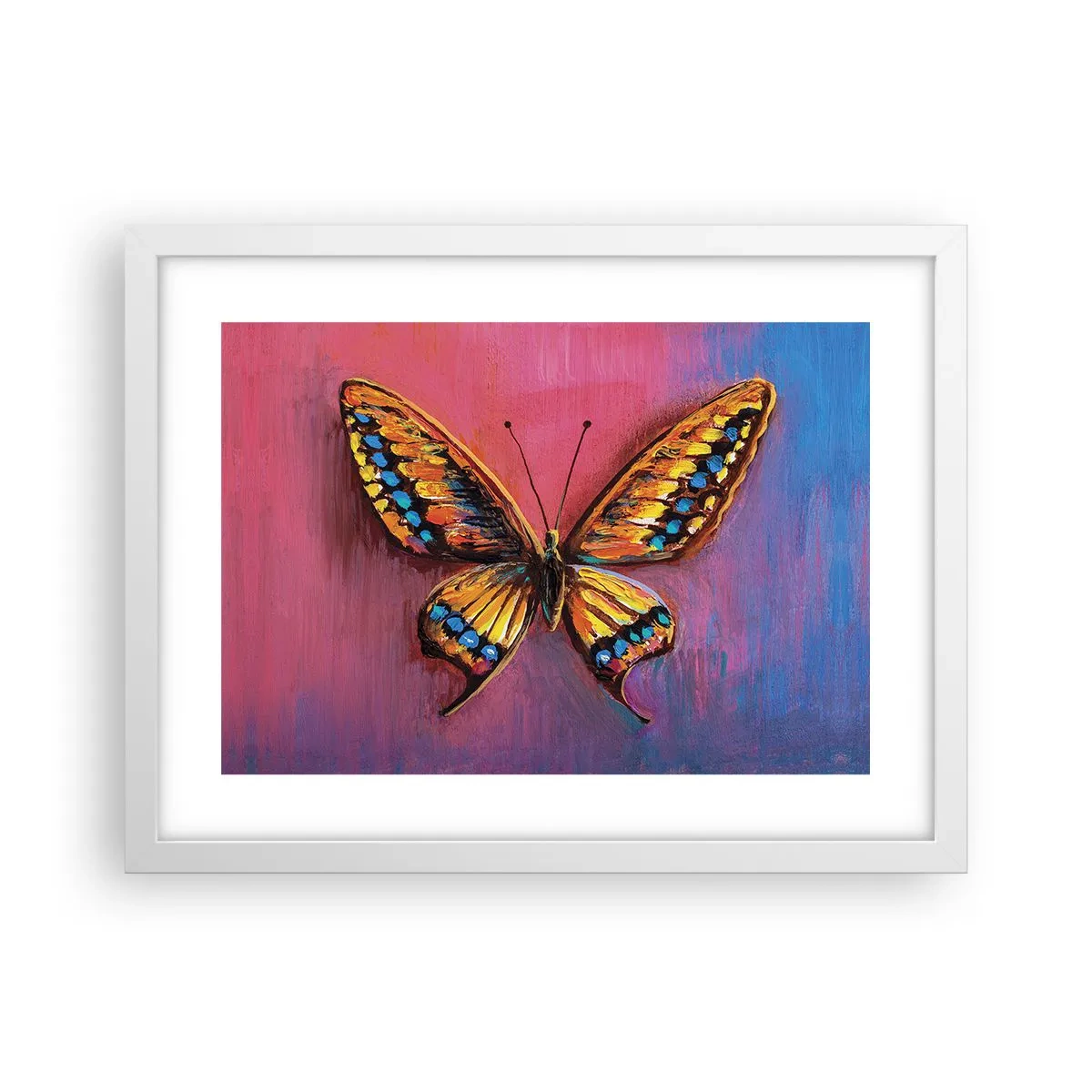 Poszter fekete keretben - A természet gyöngye - 40x30 cm