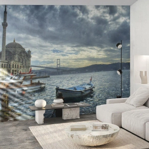 Egyedi tapéta Premium Canvas - A világok határán - Város, Isztambul, Türkiye