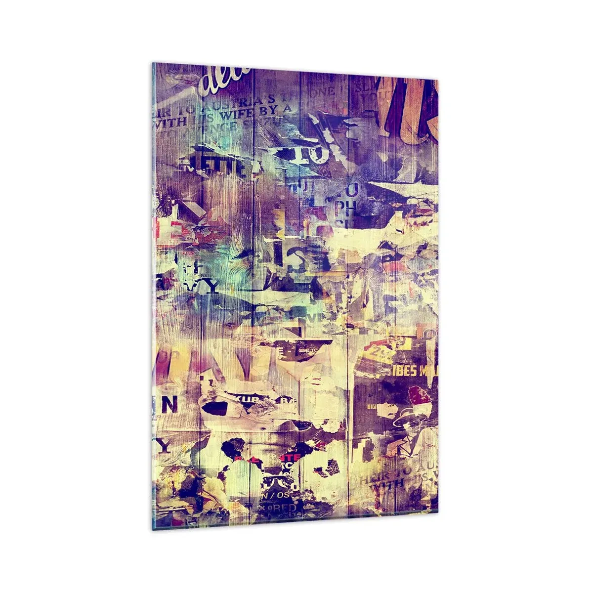 Üveg kép - És csak ennyi lesz - 80x120 cm