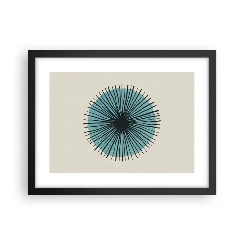 Poszter fehér keretben - Ragyogóan a kékben - 40x30 cm