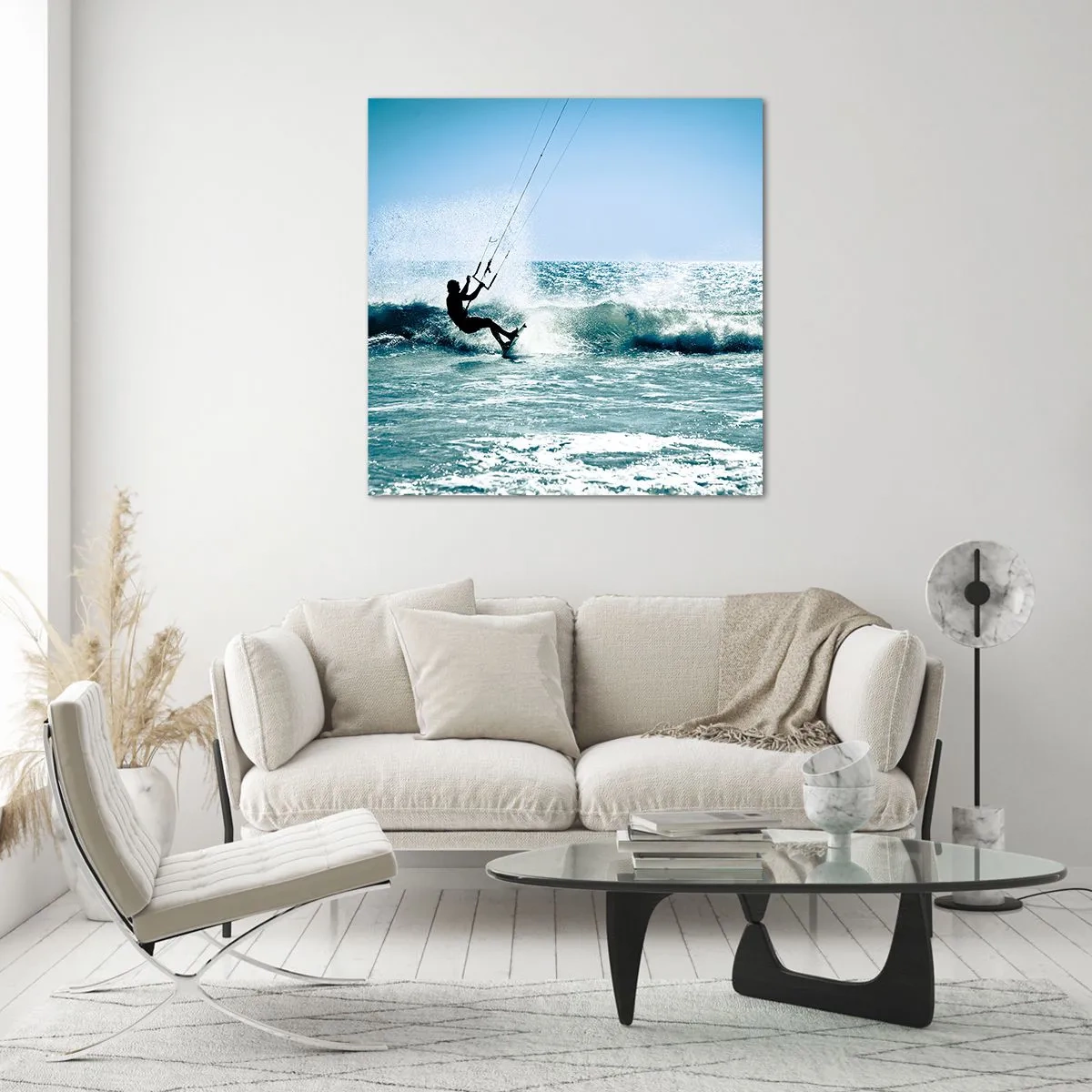 Üveg kép - Ragadtasd el magadat - 60x60 cm