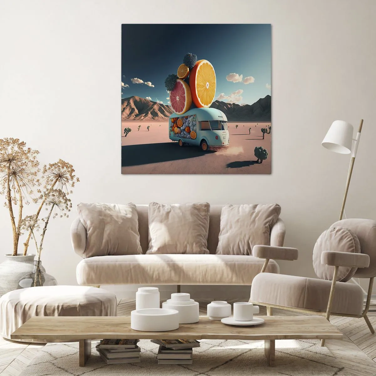Vászonkép - A nyaralás íze - 50x50 cm