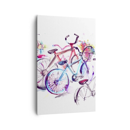 Vászonkép - Az Antymoto klub gyűlése - 80x120 cm