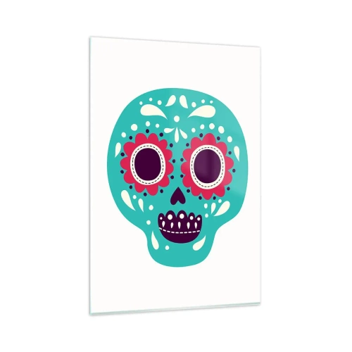 Üveg kép - Az élet - szórakozás a halálig - 80x120 cm