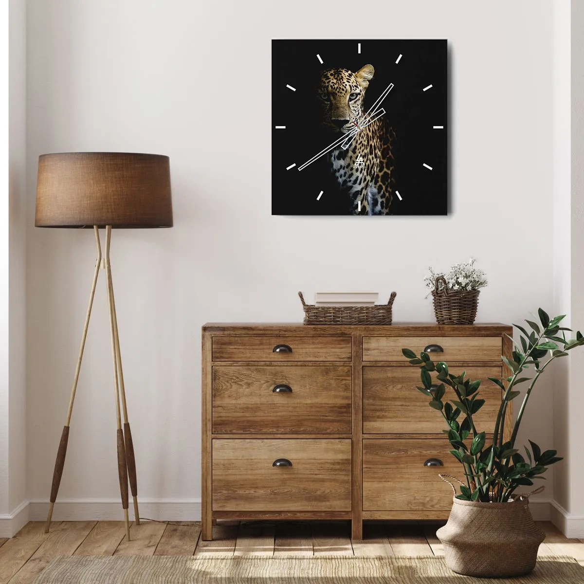 Falióra, Óra - Sötét szépség - 30x30 cm