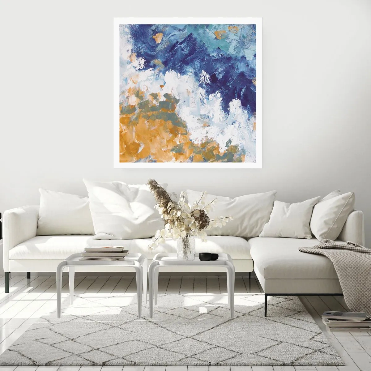 Poszter - Az elemek tánca - 50x50 cm