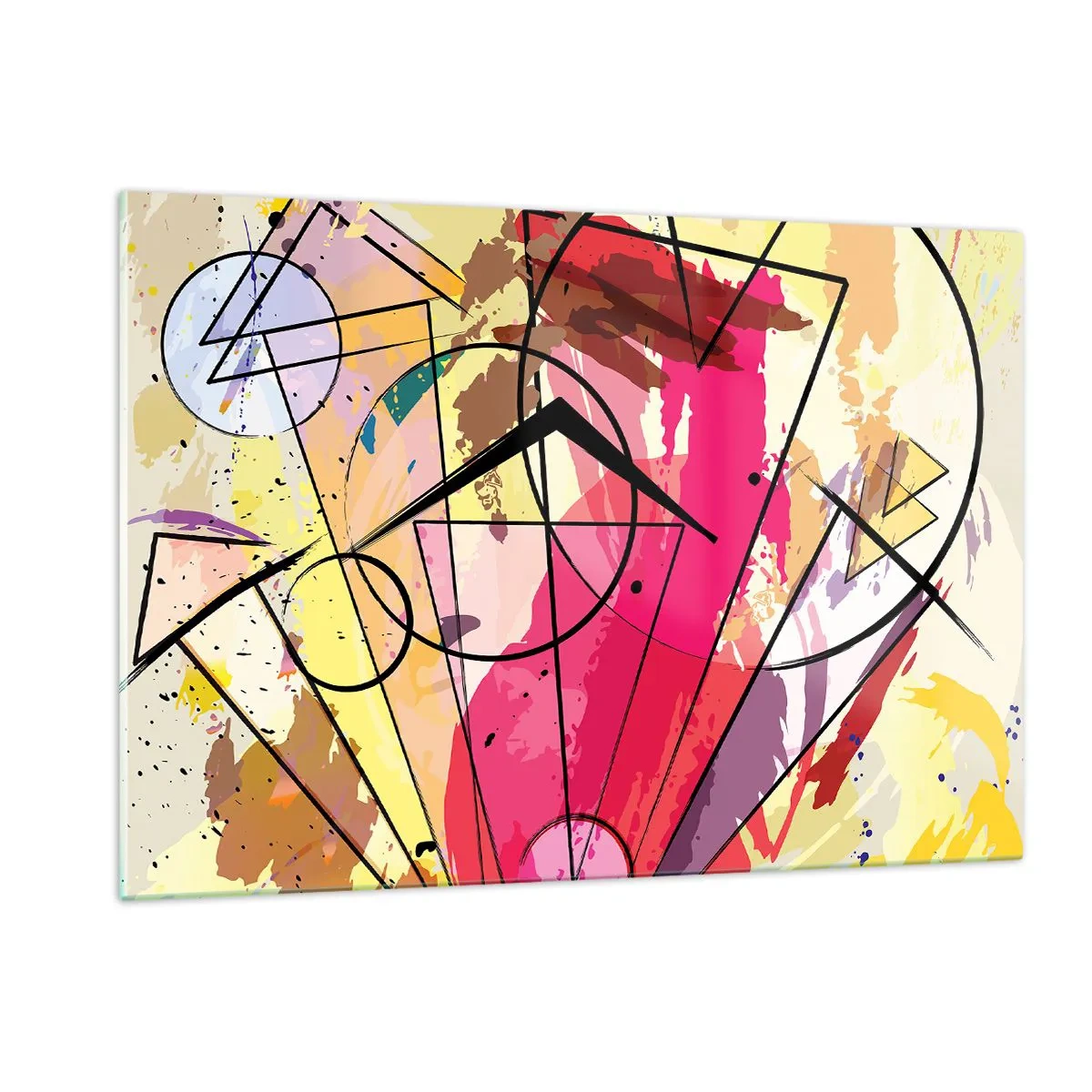 Üveg kép - Robbanás - 120x80 cm