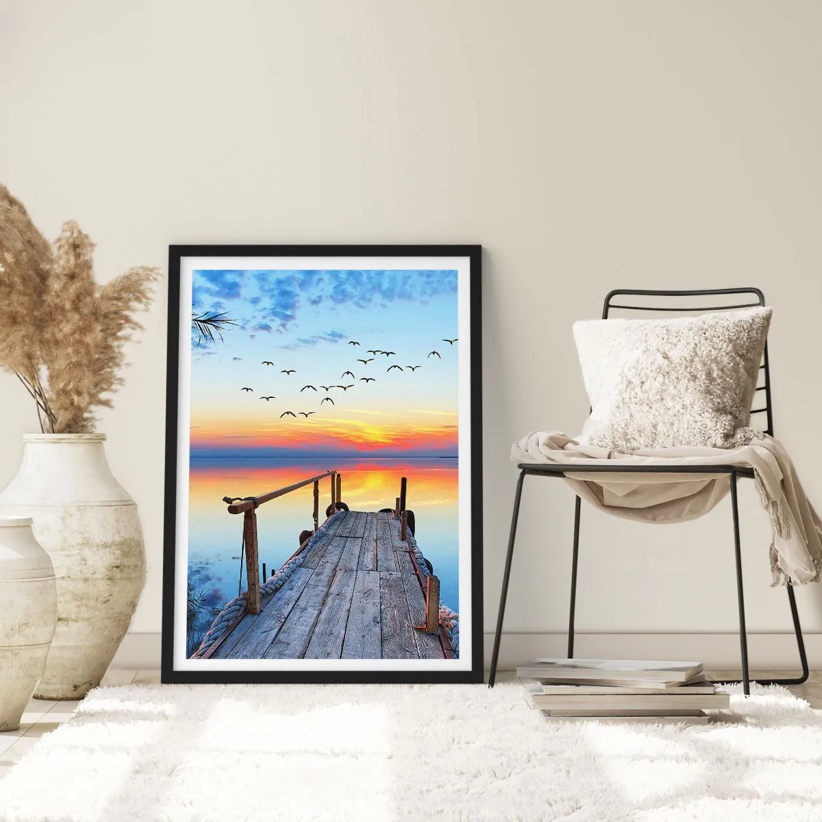 Poszter fehér keretben - Ideje visszamenni… - 61x91 cm