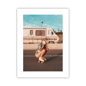 Poszter - Mosolyt kérek! - 30x40 cm