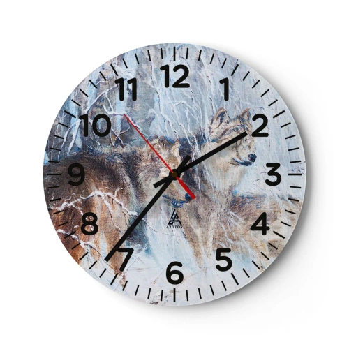 Falióra, Óra - Figyelem! Közeledik… - 40x40 cm