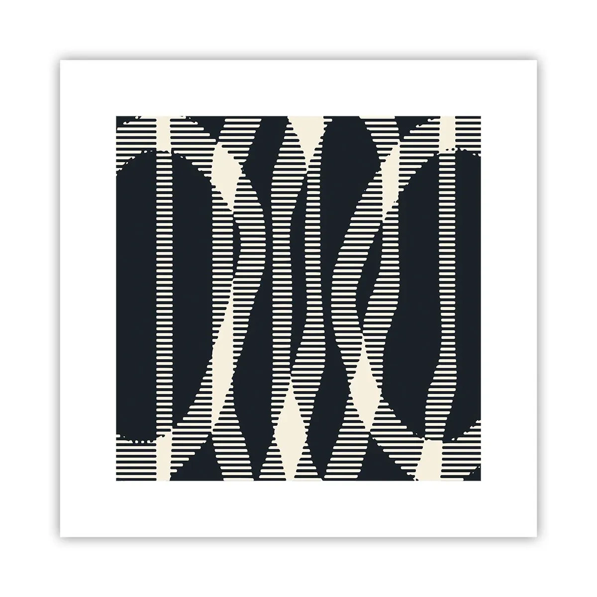 Poszter - Sötétség megtörése kísérlete - 30x30 cm