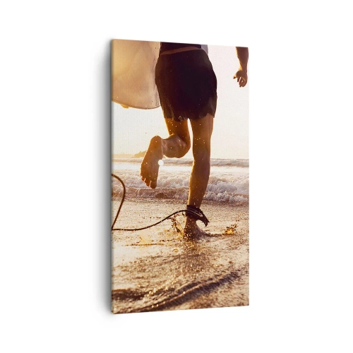 Vászonkép - A hullám felé - 45x80 cm